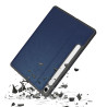 ETUI LEATHER CASE PEN na tablet Samsung Galaxy Tab S9 / Tab S9 FE / Tab S10 FE 11 / 10.9 cali granatowe z miejscem na rysik