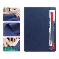 ETUI LEATHER CASE PEN na tablet Samsung Galaxy Tab S9 / Tab S9 FE / Tab S10 FE 11 / 10.9 cali granatowe z miejscem na rysik