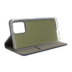 Etui Smart Magnet na telefon motorola moto g53 5G XT2335 / g73 5G XT2337 granatowe