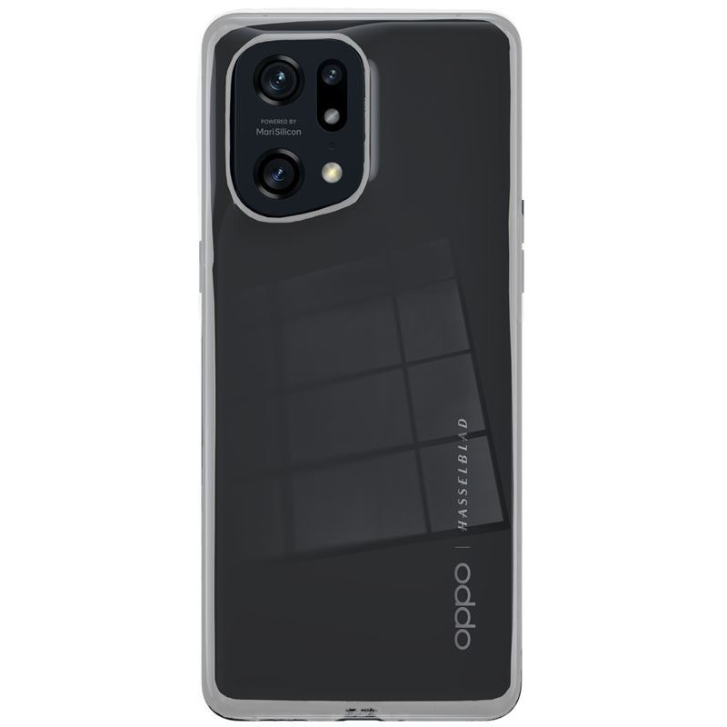 Etui Jelly Case na telefon OPPO Find X5 CPH2307 bezbarwne 1mm
