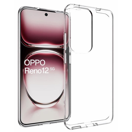 Etui Jelly Case na telefon OPPO Reno 12 5G CPH2625 bezbarwne 1mm