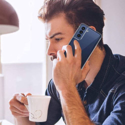 Etui Jelly Case na telefon Samsung Galaxy S21 FE G990 bezbarwne 1mm