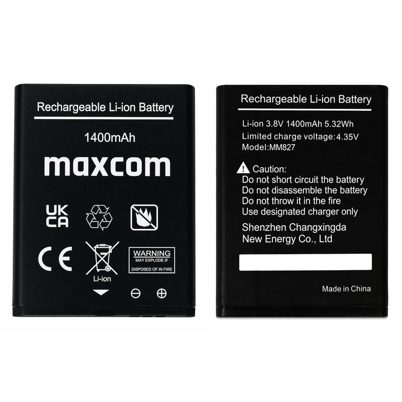 Bateria Maxcom MM827 Comfort / MM827L 4G 1400 mAh