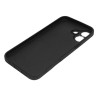 Etui Jelly Case na telefon Apple iPhone 16 A3287 czarne MATT