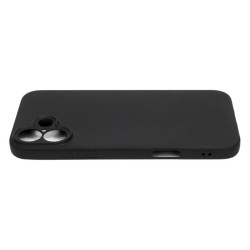 Etui Jelly Case na telefon Apple iPhone 16 A3287 czarne MATT