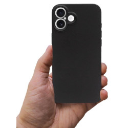Etui Jelly Case na telefon Apple iPhone 16 A3287 czarne MATT