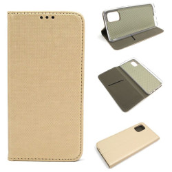Etui Smart Magnet na telefon Samsung Galaxy A51 5G A516 złote
