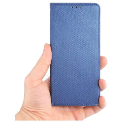 Etui Smart Magnet na telefon motorola moto g06 power XT2535-9 granatowe