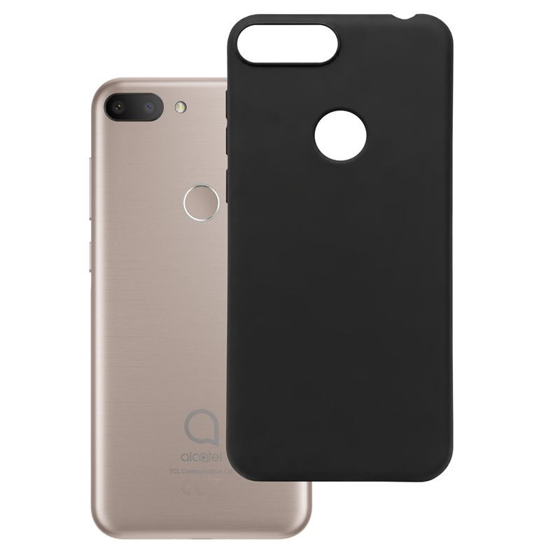 Etui Jelly Case na telefon Alcatel 1S 2019 5024 czarne 1mm