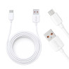 Kabel USB - micro USB 2m biały - ładowanie i dane 2.1A