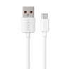 Kabel USB - micro USB 2m biały - ładowanie i dane 2.1A