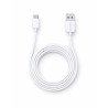 Kabel USB - micro USB 2m biały - ładowanie i dane 2.1A