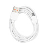 Kabel USB - micro USB 2m biały - ładowanie i dane 2.1A