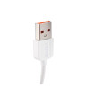 Kabel USB - micro USB 2m biały - ładowanie i dane 2.1A