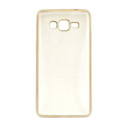 Etui BUMPER GLOSSY TPU na telefon Samsung Galaxy Grand Prime G530 G531 złote