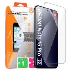 9H SZKŁO hartowane na telefon Xiaomi Redmi Note 15 Pro 5G 25080RABDG pomarańczowe opakowanie