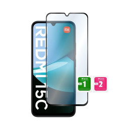 9H SZKŁO hartowane na telefon Xiaomi Redmi 15C 4G 25078RA3EE / Redmi 15C 5G 2508CRN2BE / POCO C85 4G 25078PC3EE FULL 6D CF