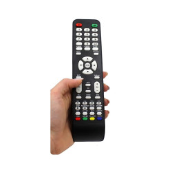 Pilot do telewizora TV / LCD / LED / 3D / UHD / 4K / Smart uniwersalny / zamiennik 52 przyciski