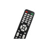 Pilot do telewizora TV / LCD / LED / 3D / UHD / 4K / Smart uniwersalny / zamiennik 52 przyciski