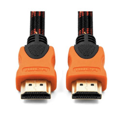 Kabel HDMI 5m gold 4K - pozłacane styki i oplot