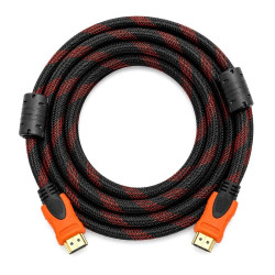 Kabel HDMI 5m gold 4K - pozłacane styki i oplot