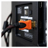 Kabel HDMI 5m gold 4K - pozłacane styki i oplot