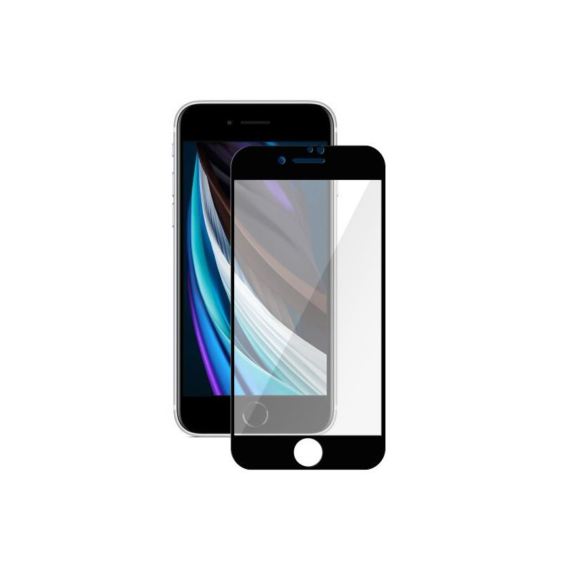 9D SZKŁO hartowane na telefon Apple iPhone 7 / 8 / SE 2020 / 2022 FULL GLUE czarne