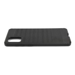 Etui Bumper Carbon LUX na telefon Samsung Galaxy A71 A715 czarne
