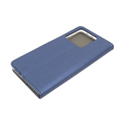 Etui Smart Magnet na telefon Xiaomi Redmi Note 13 5G 2312DRAABG granatowe