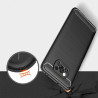 Etui Bumper Carbon Lux na telefon Xiaomi POCO X3 NFC / Pro czarne