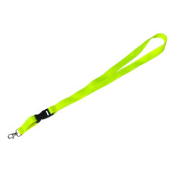 Smycz neon fluorescencyjna na szyję do telefonu i kluczy żółta 20mm x 52cm