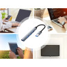 Hub USB 4 porty 3.0 rozgałeźnik adapter 5Gb/s