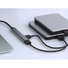 Hub USB 4 porty 3.0 rozgałeźnik adapter 5Gb/s