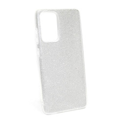 Etui Jelly Case SHINING HQ na telefon Samsung Galaxy A52 / A52 5G / A52s 5G srebrne