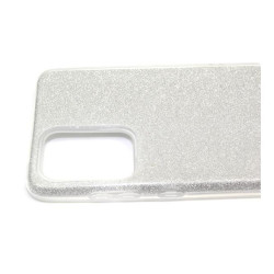 Etui Jelly Case SHINING HQ na telefon Samsung Galaxy A52 / A52 5G / A52s 5G srebrne