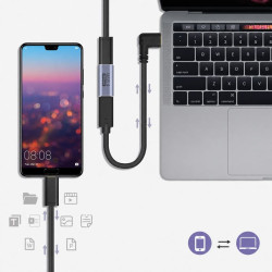 Adapter przejściówka USB-C żeński 40Gbps