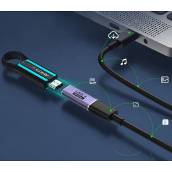 Adapter przejściówka USB-C żeński 40Gbps