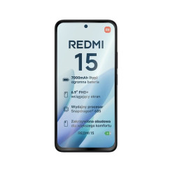 9D SZKŁO hartowane na telefon Xiaomi Redmi 15 4G 25062RN2DE 25062RN2DY / Redmi 15 5G 25057RN09E FULL GLUE