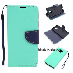 Etui Fancy Diary na telefon Samsung Galaxy A3 2016 A310 miętowe