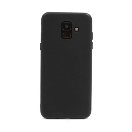 Etui Jelly Case na telefon Samsung Galaxy A6 2018 A600 czarne MATT