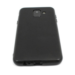 Etui Jelly Case na telefon Samsung Galaxy A6 2018 A600 czarne MATT