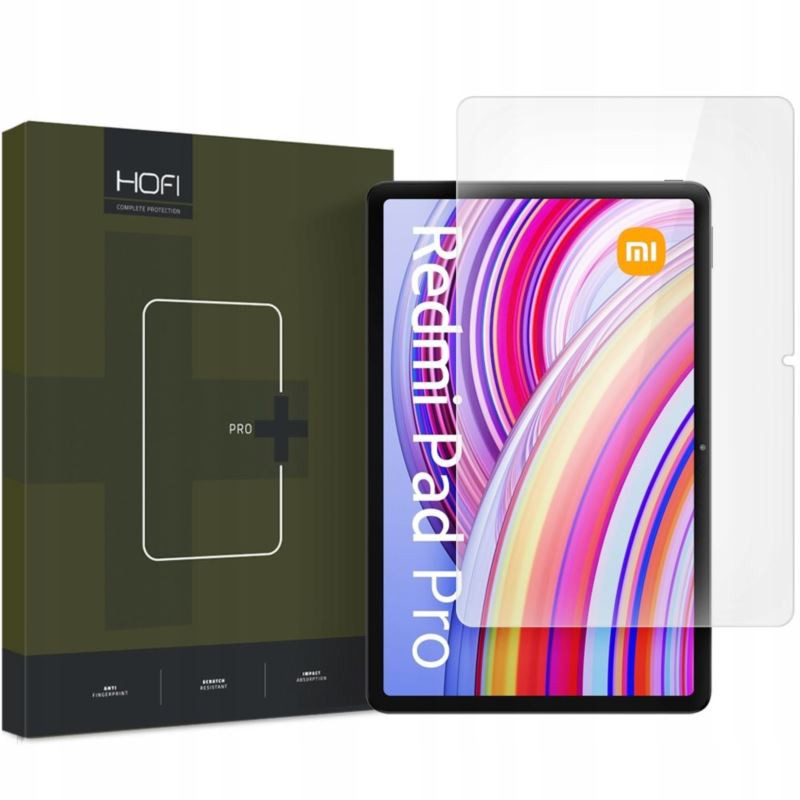 9H SZKŁO hartowane na tablet Xiaomi Redmi Pad Pro / POCO Pad 12.1 cali HOFI GLASS PRO+