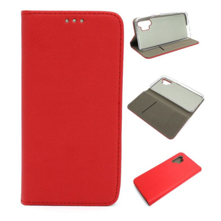 Etui Smart Magnet na telefon Samsung Galaxy A32 5G A326 czerwone