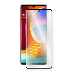 9H SZKŁO hartowane na telefon LG Velvet LMG900N FULL 3D zakrzywione na cały ekran Full Face