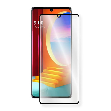 9H SZKŁO hartowane na telefon LG Velvet LMG900N FULL 3D zakrzywione na cały ekran Full Face