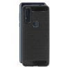 Etui Bumper Carbon Lux na telefon motorola one action XT2013 / p40 power czarne
