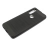 Etui Bumper Carbon Lux na telefon motorola one action XT2013 / p40 power czarne