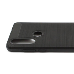 Etui Bumper Carbon Lux na telefon motorola one action XT2013 / p40 power czarne