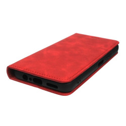 Etui Smart Retro na telefon T-Mobile T Phone 3 5G / T-Mobile REVVL 8 5G czerwone