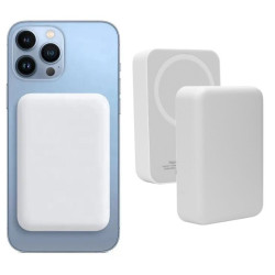 POWERBANK 10000mAh POWER BANK MagSafe 15W biały